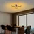 Opviq Luster Metalni, 68x14x68cm, Crni