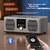 Aiguozhe Bluetooth zvučnik S118, 100 W, Sivi
