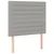 Vidaxl Box spring postelja z vzmetnico svetlo siv 100x200 cm blago