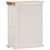 Vidaxl Komoda bela in rjava 55x30x73 cm trden robusten mangov les