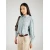 ONLY Bluza ONLVALAIS dimno modra