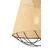 Opviq Luster Arch Hazeran , 30x30cm, Bež-crni