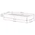 Vidaxl Posteljni okvir trden les 75x190 cm