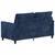 Vidaxl Kavč Temno modra 156 x 81 x 87,5 cm Poliester