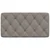 Vidaxl Blazina za vzglavje taupe 100 cm blago