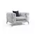 Atelier del Sofa Fotelja Como 108x73x90cm Svetlosiva