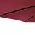 Vrtni suncobran s čeličnom šipkom LED bordo 225 x 225 x 212 cm