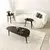 Hanah Home Klub sto Sweet 115x38x50cm Antracit