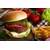 Slika hamburger s pomfritom - 40x30