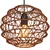 Globo Senni obesek, rjava, O 29 cm - Dnevna soba/jedilnica - temno rjava - Kovina