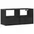 TV ormarić crni 80x31x39,5 cm Konstruirano drvo i metal
