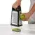 Multipurpose grater, stainless steel, with container - OXO