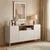 Hanah Home komoda Rialto, 160 cm, peščar / hrast Sapphire