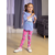 Sinsay - Komplet od 2 para helanki Gabbys Dollhouse - lavanda