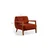 ATELIER DEL SOFA Fotelja sa visokim naslonom Drop Berger White
