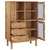 Visoka komoda OTTA 85 x 43 x 125 cm od masivne borovine