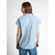 TOM TAILOR DENIM Bluza svetlo modra/bela