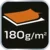 Muška majica dugi rukav vel. L 180g/m2 crna Neo