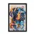 Plakat pes v imitaciji umetniške slike - 60x90 silver