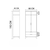 Hanah Home Ormar Aden Drawes, 80 x 192 x 45 cm, Beli