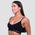 GymBeam Triangle Bralette Black