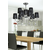 Sorento Viseća Lampa 9X40W E14 Chrome Lampshade Black