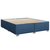 vidaXL vidaXL Box spring postelja z vzmetnico modra 180x200 cm blago, (21321556)
