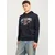 JACK & JONES Majica  mornarska / karminsko rdeča / bela