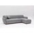 ATELIER DEL SOFA Ugaona garnitura Eddy Corner (L3 CHL) Light Grey