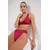 Trendyol Milla Ženski kupaći kostim Tbess25Bt00121, Bordo