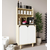 HANAH HOME Višenamenska samostojeća polica Parma 2 Sapphire Hrast White