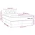 Vidaxl Box spring postelja z vzmetnico moder 120x200 cm blago