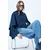 Trend Alacati Stili Ženska bluza Alc-X14420, Tamnoplava