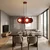 Luster na sajli UMBRA 4xG9/8W/230V crvena