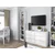shumee Vitrina PAPHOS W40 WHITE