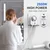 Tech-protect TA100 potovalni adapter UK / EU, belo