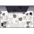 Decormat Namizna podloga Miechunka branches 120x60 cm