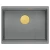 granitni umivalnik Logan 100 Grey Metallic