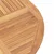 Bistro set za vrt 3 pcs Prirodna Čvrsto teak drvo