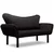 Atelier del Sofa Chatto Sofa, Crna