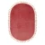 Hanah home Prostirka za kupatilo 100x150cm Bordo