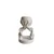 Aberto Design Dekorativna saksija Tree, 14x14x19,5 cm, Beli