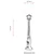 Opviq Spoljna lampa BSU-68189-BSY-M3-B, 83 cm, Podna, IP65, E27, 60W, Crna