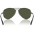 Ray Ban Naočare za sunce Aviator Titanium 0RB8089 926731 62, Crne