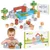 Eco Toys Set magnetnih kocki za decu, 119 delova
