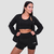 GymBeam Women‘s Pulse Running Jacket Black