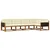 Set vanjskih sofa 5 pcs Prirodna i krem