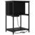 Noćni ormar 2 pcs Crni hrast 38 x 31 x 61 cm Konstruirano drvo