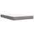 vidaXL Postelja boxspring z vzmetnico Taupe 160 x 200 cm Blago