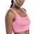 Reebok WOR RIB BRALETTE, ženski top, pink H65573